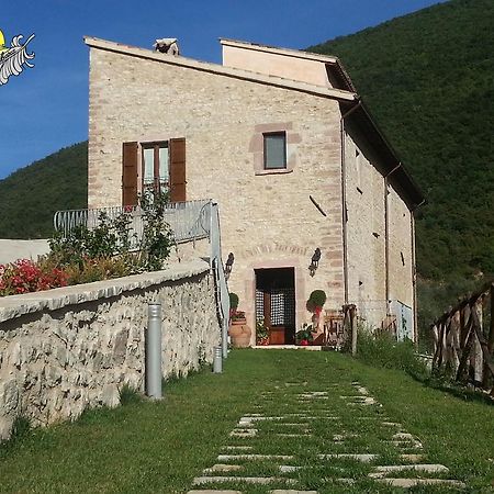 Agriturismo Casale La Palombara Villa Cerreto di Spoleto Bagian luar foto