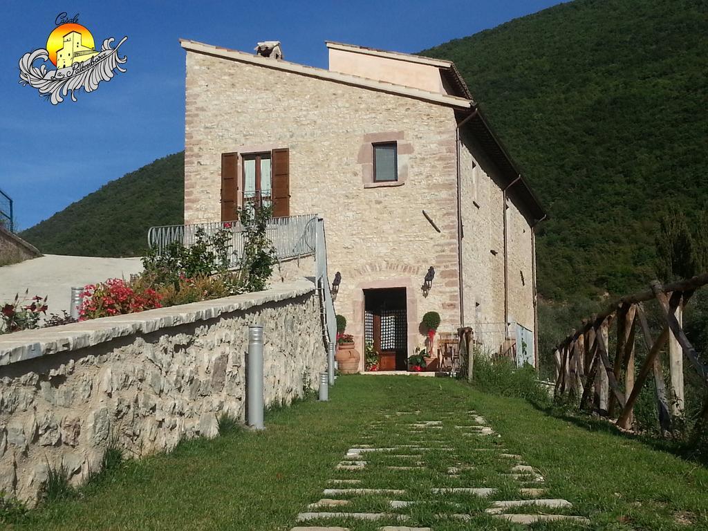 Agriturismo Casale La Palombara Villa Cerreto di Spoleto Bagian luar foto